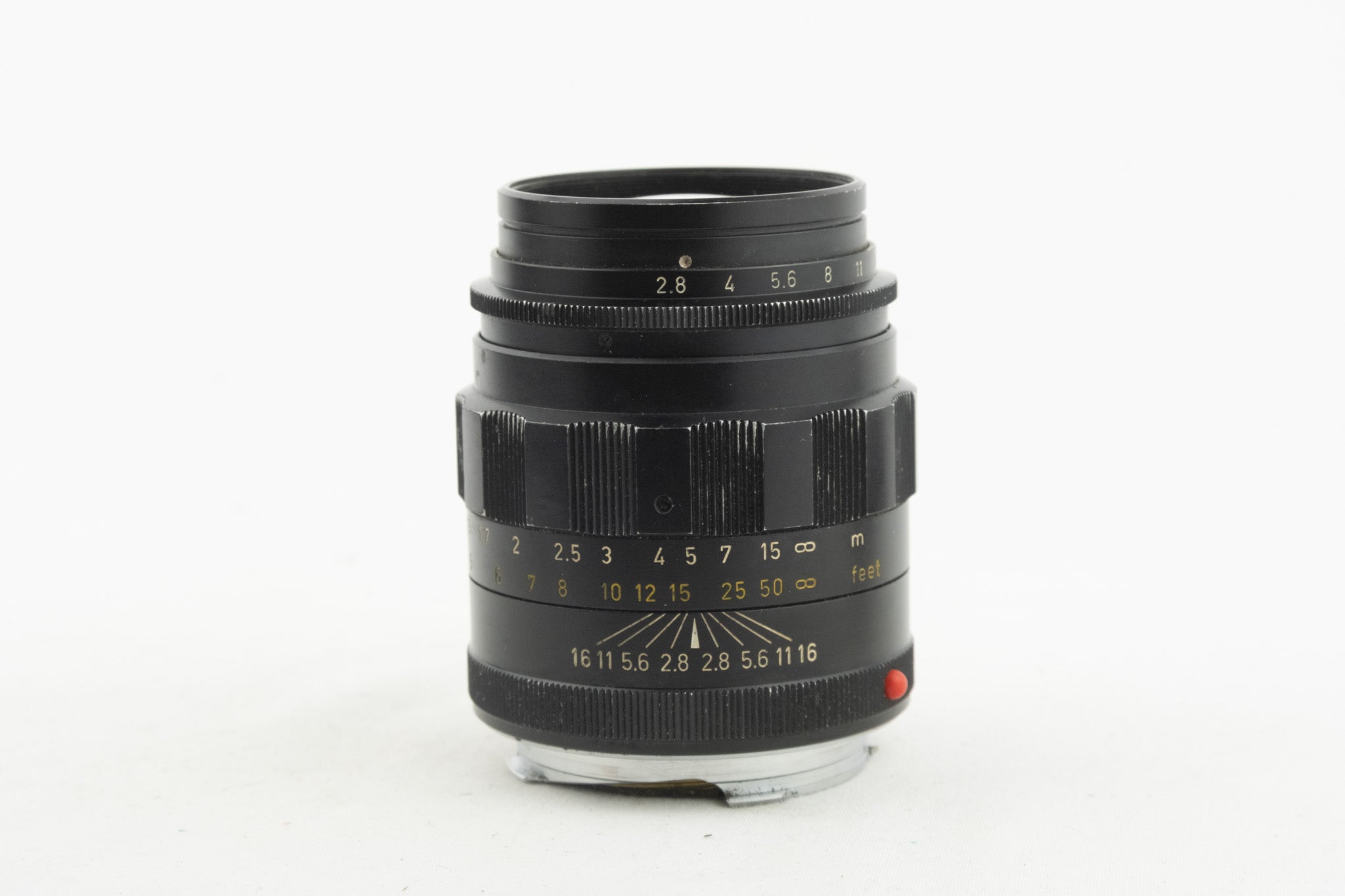 Leica Tele-Elmarit 90mm f/2.8 – M-Objektiv in schwarz, leichte Gebrauchsspuren