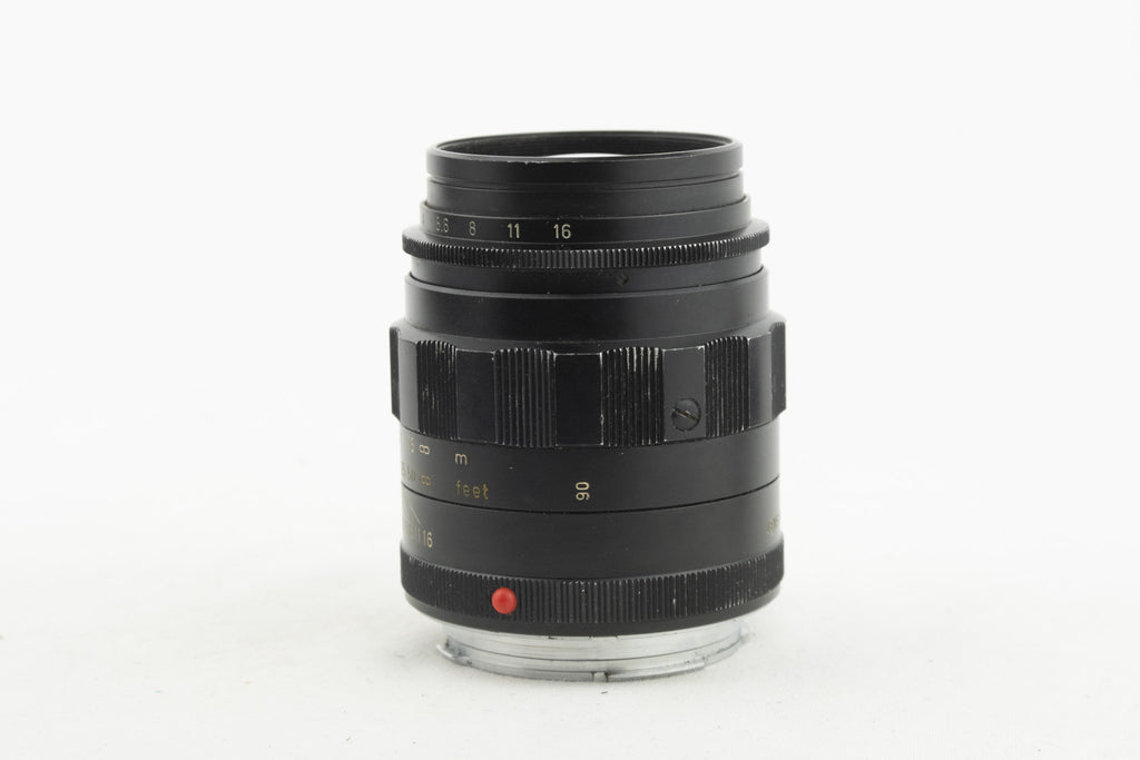 Leica Tele-Elmarit 90mm f/2.8 – M-Objektiv in schwarz, leichte Gebrauchsspuren