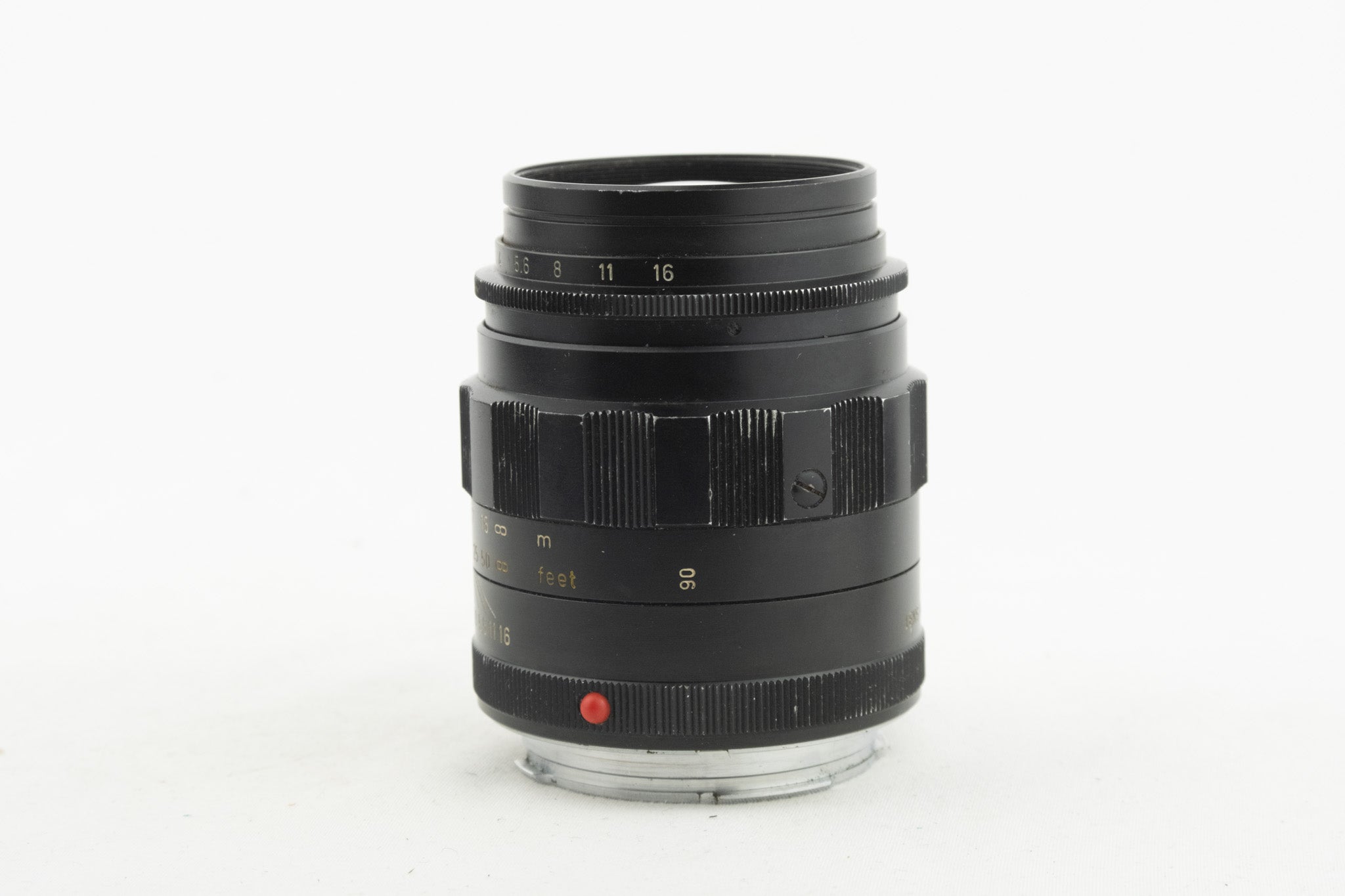 Leica Tele-Elmarit 90mm f/2.8 – M-Objektiv in schwarz, leichte Gebrauchsspuren