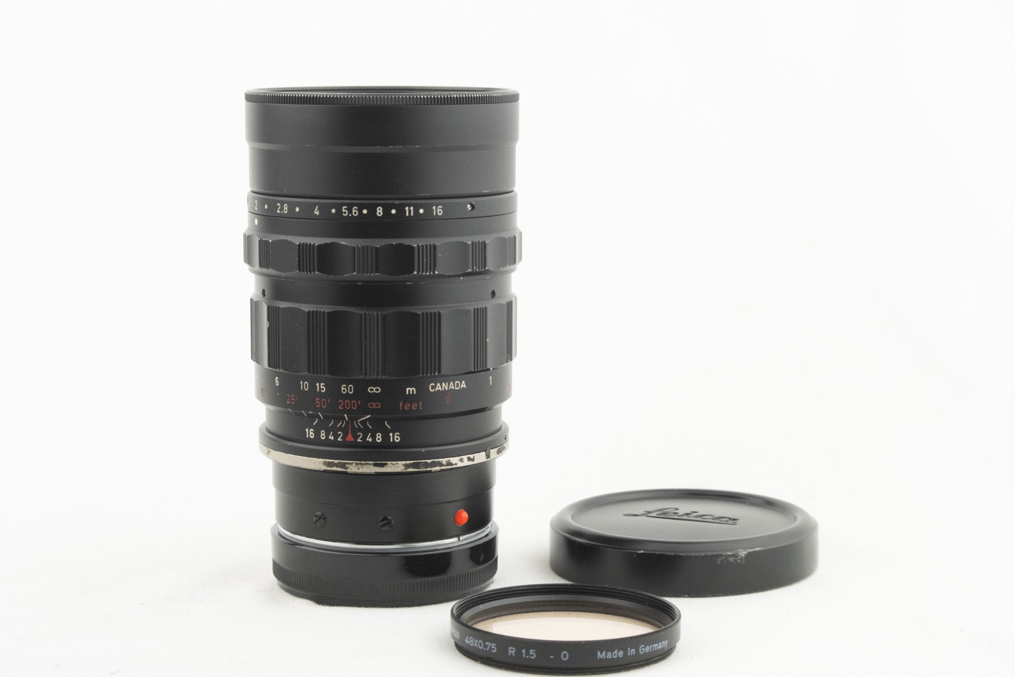 Leica Summicron M 90/2 I Black Paint – seltene M-Porträtlinse mit Frontdeckel