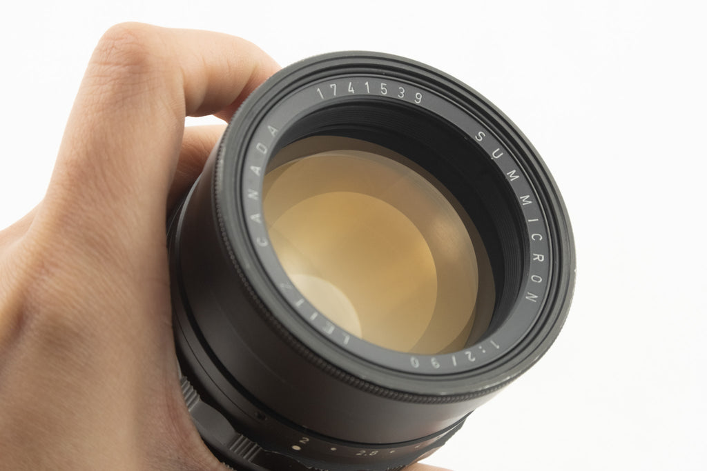 Leica Summicron M 90/2 I Black Paint – seltene M-Porträtlinse mit Frontdeckel