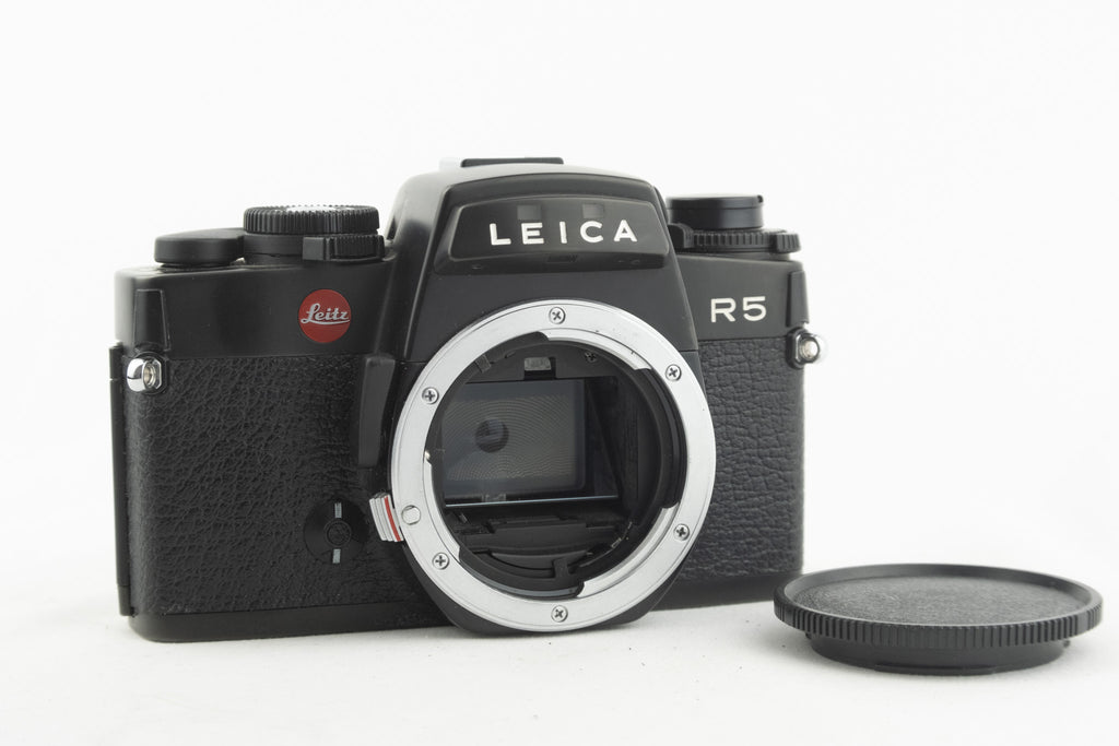 Leica R5 Filmkamera – voll funktionsfähig, normale Gebrauchsspuren