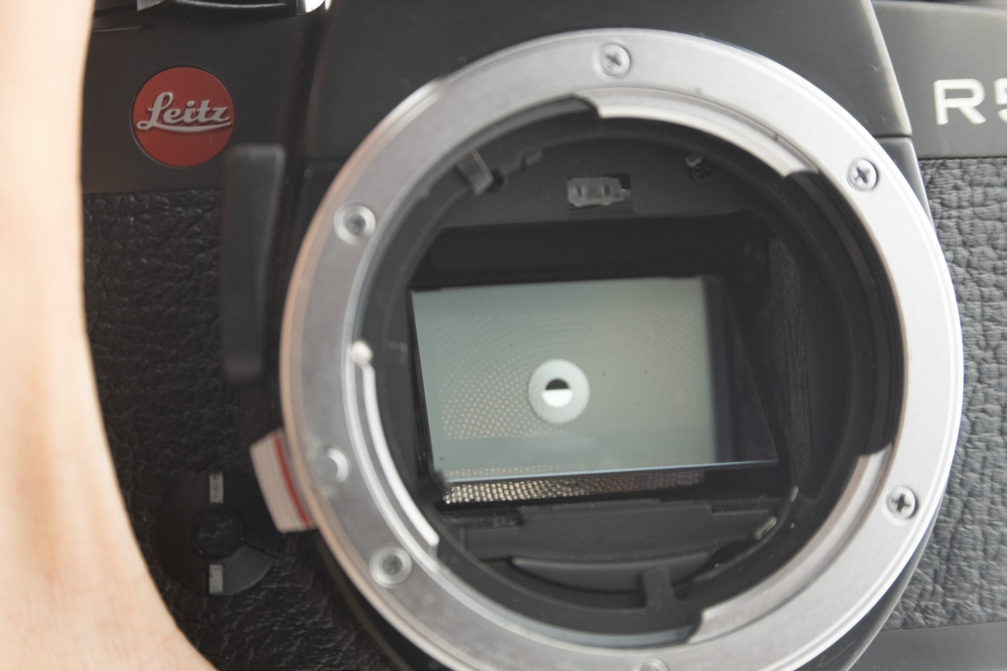 Leica R5 Filmkamera – voll funktionsfähig, normale Gebrauchsspuren